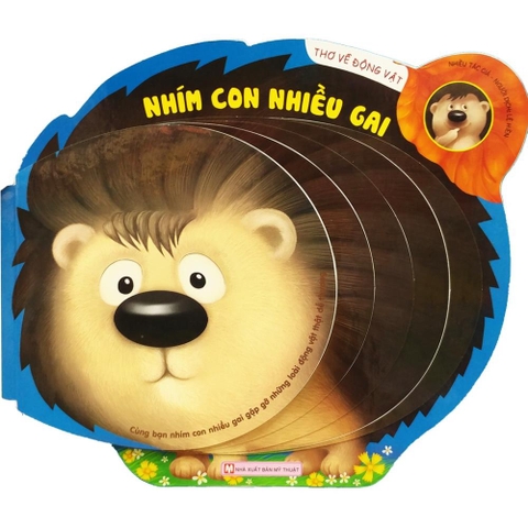 Thơ Về Động Vật - Nhím Con Nhiều Gai (Dành cho bé 0-3 tuổi) - Tân Việt 40k