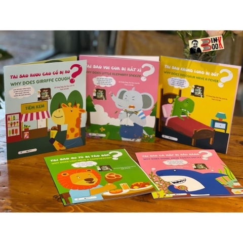 Bác sĩ biết tuốt (Combo 5 cuốn – in màu – song ngữ) – THBooks 179k