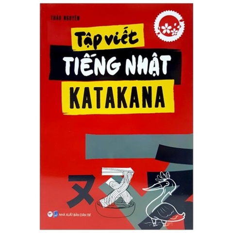 Tập viết tiếng Nhật Katakana - Tân Việt 40k
