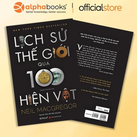 Lịch Sử Thế Giới Qua 100 Hiện Vật - AlphaBooks 389k