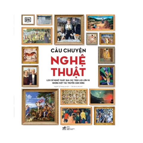 Câu chuyện nghệ thuật (The illustrated story of art) (Bìa cứng) (Nhã Nam) 680k
