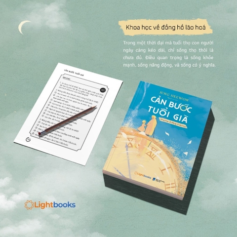 Cản Bước Tuổi Già - Khoa Học Về Đồng Hồ Lão Hóa - Jung Heewon - LightBooks 160k