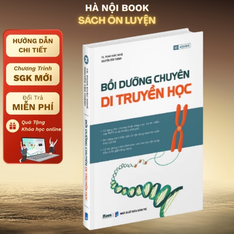 Bồi dưỡng chuyên Di truyền học - ôn thi học sinh giỏi môn sinh, luyện thi THPT môn Sinh - Moonbook 200k