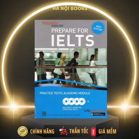 Prepare For Ielts Academic Practice  (Khổ Lớn) - Kèm QR Code - First News 156k