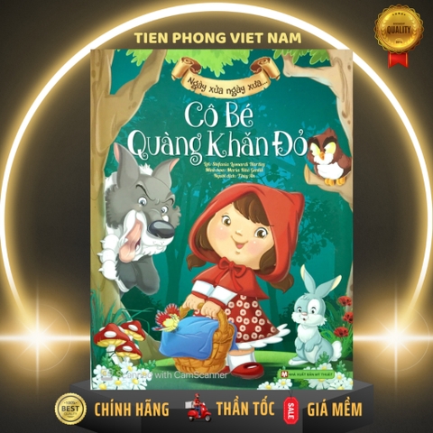 Ngày Xửa Ngày Xưa Cô Bé Quàng Khăn Đỏ - Tân Việt 65k