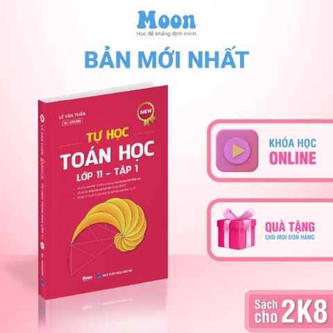 Tự Học Toán Học Lớp 11 Tập 1 200k Moonbook CK63