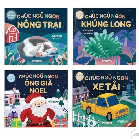 Combo 4 cuốn : Chúc ngủ ngon (lẻ tùy chọn) - Tân Việt