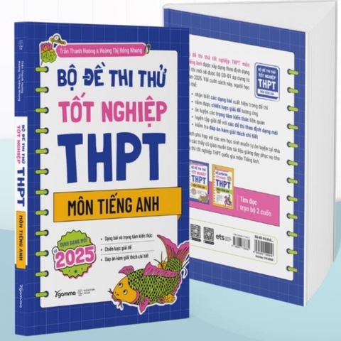Bộ Đề Thi Thử Tốt Nghiệp THPT Môn Tiếng Anh - Định dạng mới từ 2025 - AlphaBooks 199k