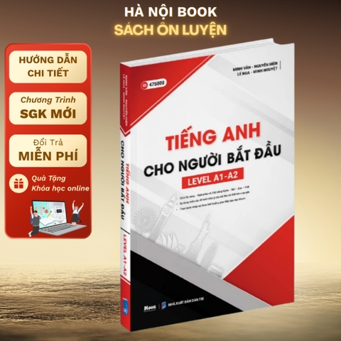 Tiếng anh cho người bắt đầu Lever A1-A2 250k - Moonbook