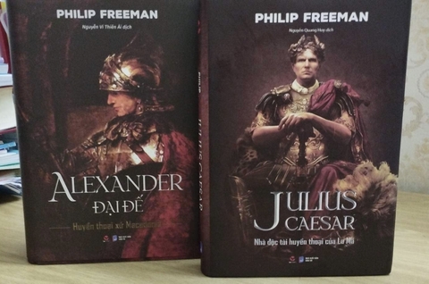 Combo 2 cuốn Alexander đại đế + Julius Caesar