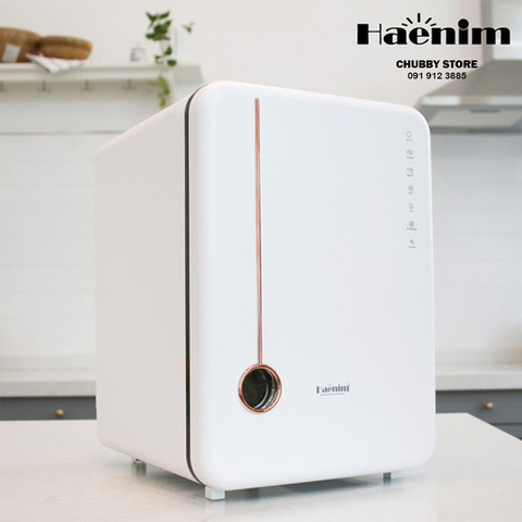 HAENIM máy tiệt trùng bình sữa UV trắng bạc