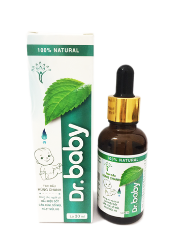 DR.BABY tinh dầu húng chanh