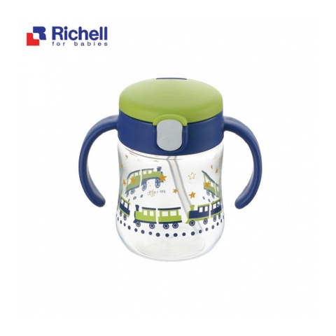 Cốc ống hút chống đổ MUGOOD RICHELL nhật bản