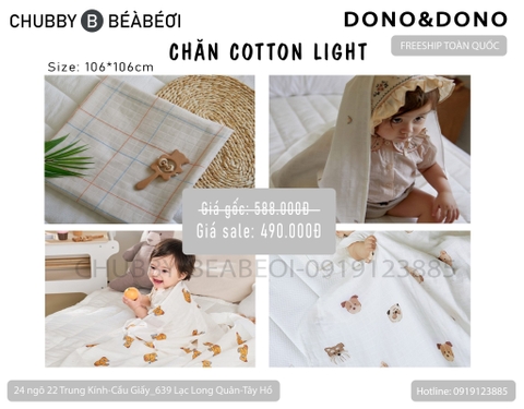 DONO CHĂN COTTON LIGHT