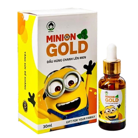 MINION GOLD tinh dầu húng chanh