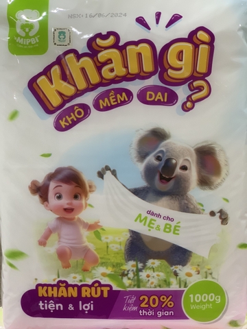 MIPBI KHĂN RÚT 1000G