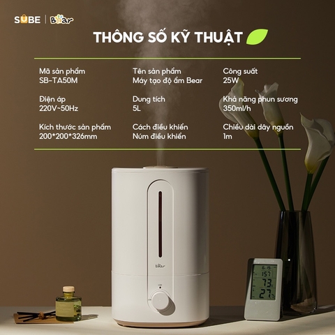 BEAR MÁY PHUN SƯỚNG SBTA50M (890/620)