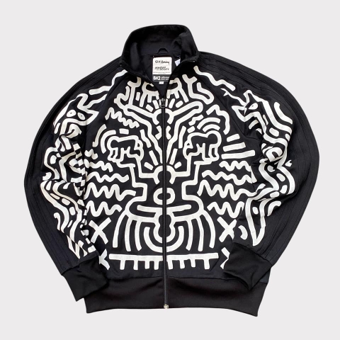 JEREMY SCOTT x KEITH HARING x ADIDAS RARE JACKET