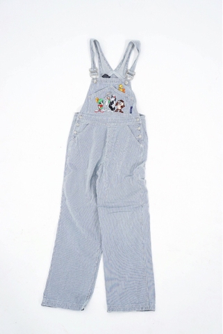 TWEETY BRAND STRIPED OVERALLS
