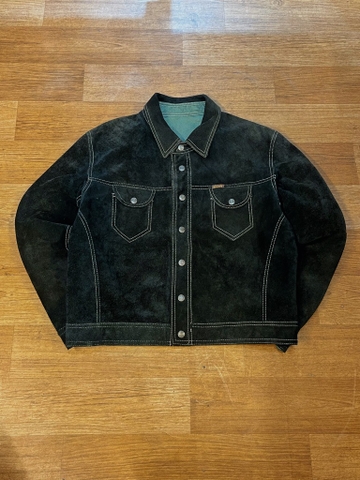 VINTAGE DIESEL SUEDE LEATHER REVERSIBLE JACKET