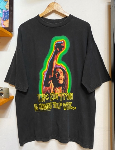 Vintage 1997 Fifty Six Hope Road Music Bob Marley Festival Tee Black
