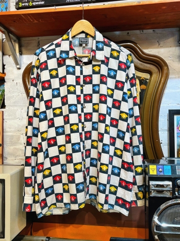 VERSACE JEANS COUTURE FACES SHIRT