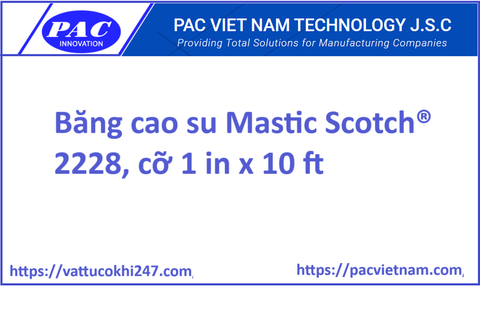Băng cao su Mastic Scotch® 2228, cỡ 1 in x 10 ft