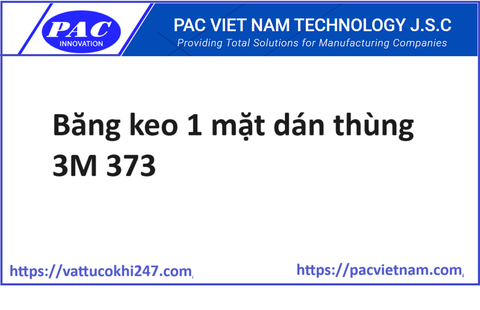 Băng keo 1 mặt dán thùng 3M 373