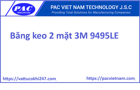 Băng keo 2 mặt 3M 9495LE