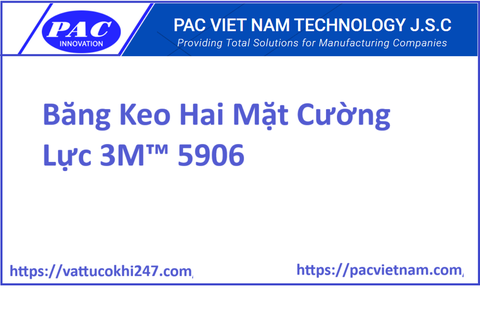 Băng Keo Hai Mặt Cường Lực 3M™ 5906