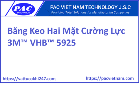 Băng Keo Hai Mặt Cường Lực 3M™ VHB™ 5925