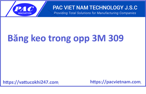 Băng keo trong opp 3M 309