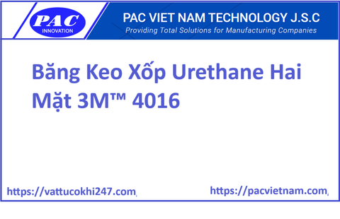 Băng Keo Xốp Urethane Hai Mặt 3M™ 4016