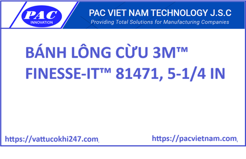 BÁNH LÔNG CỪU 3M™ FINESSE-IT™ 81471, 5-1/4 IN