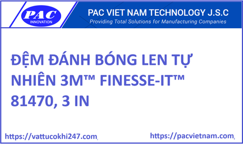 ĐỆM ĐÁNH BÓNG LEN TỰ NHIÊN 3M™ FINESSE-IT™ 81470, 3 IN