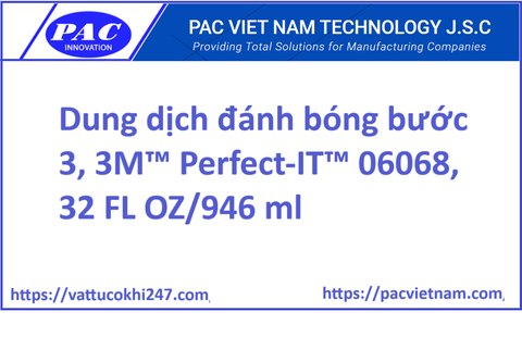 Dung dịch đánh bóng bước 3, 3M™ Perfect-IT™ 06068, 32 FL OZ/946 ml