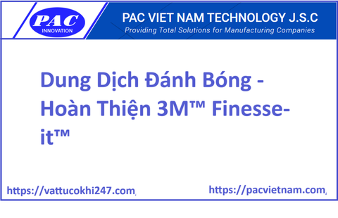 Dung Dịch Đánh Bóng - Hoàn Thiện 3M™ Finesse-it™, 2.8 kg/Chai, 4 Chai/Thùng
