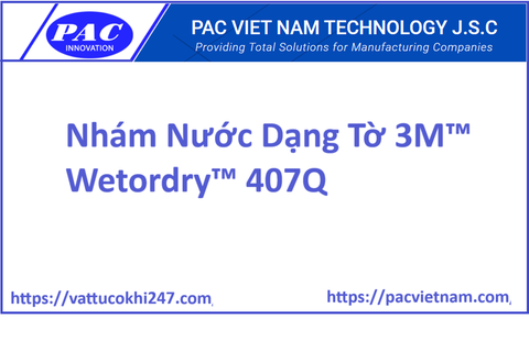 Nhám Nước Dạng Tờ 3M™ Wetordry™ 407Q