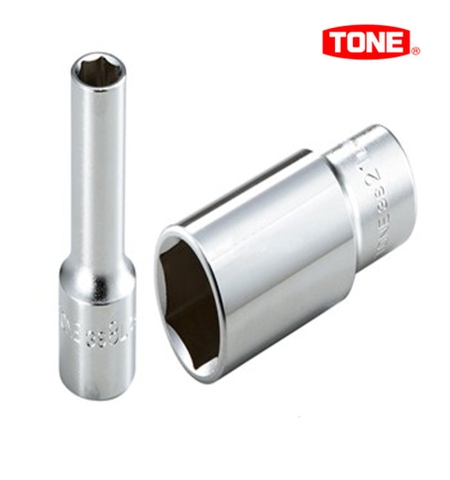 Đầu tuýp dài 3/8" Tone 6 cạnh ra lục giác 19mm 3S-19L