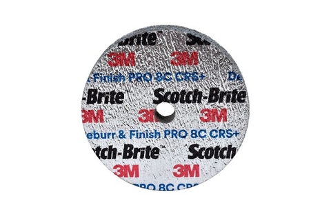 Scotch-Brite™ Deburr And Finish PRO Unitized Wheel, 2 In X 1/4 In X 1/4 In, 8C CRS+, 60 Ea/Case