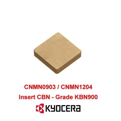 Mảnh Dao Tiện CBN Kyocera CNMN0903, CNMN1204 (KBN900)
