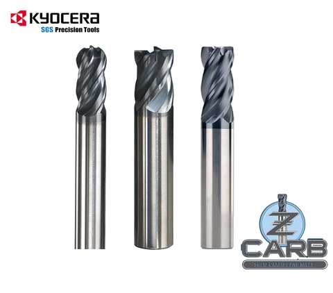 Dao phay ngón High Performance Rougher Kyocera SGS Z-Carb Z1 Series