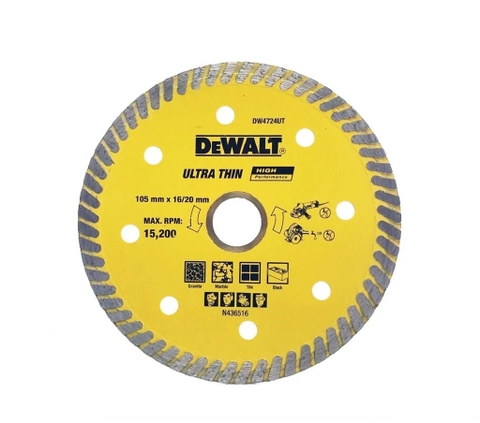 Đĩa cắt gạch khô Dewalt DW4724UT-B1