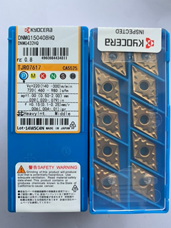 Mảnh dao tiện Kyocera DNMG150404 - DNMG150408 KHUYẾN MÃI