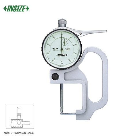 Đồng hồ đo độ dày thành ống Insize 2367-10A