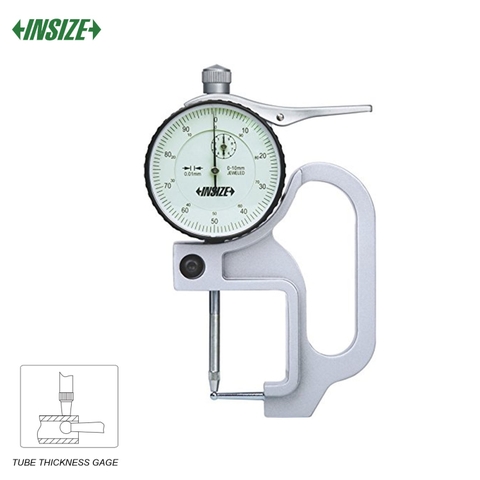Đồng hồ đo độ dày thành ống Insize 2367-10A