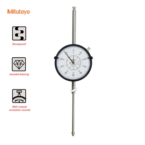 Đồng hồ so cơ khí Mitutoyo 3060S-19 (0-80mm 0.01mm)