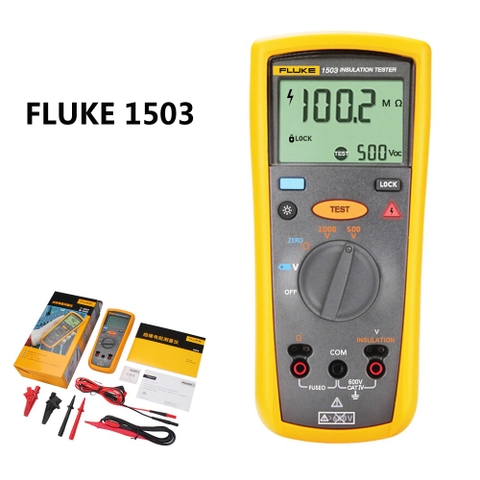 Đồng Hồ Đo Điện Trở Cách Điện Fluke 1503