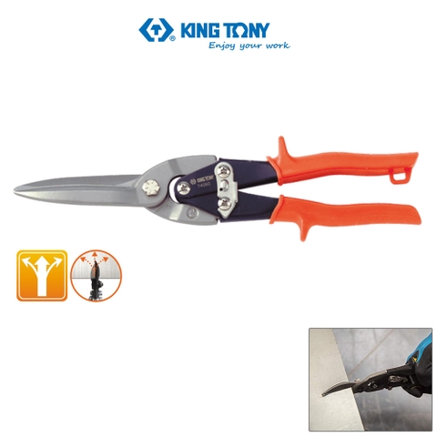 Kéo cắt tôn Kingtony 74060 mũi thẳng 290mm