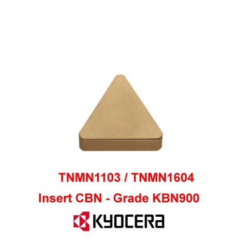 Mảnh Dao Tiện CBN Kyocera TNMN1103-TNMN1604 (KBN900)